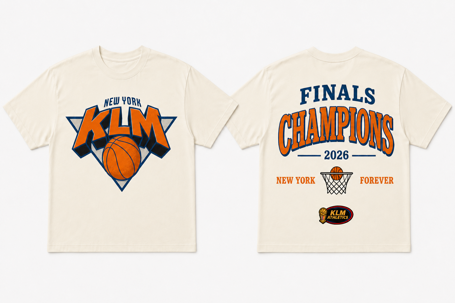 Knicks In 5! Tee (Cream)